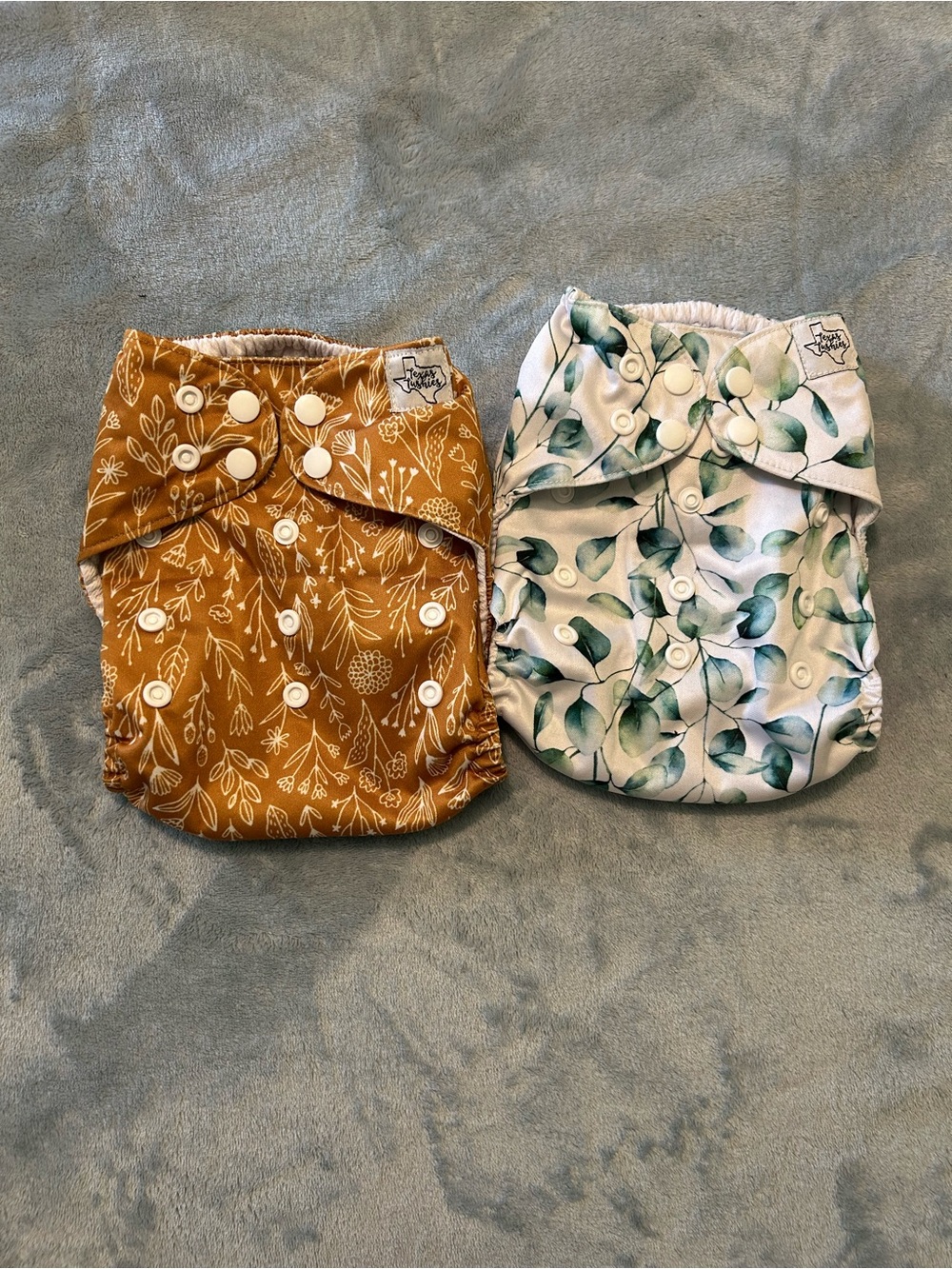 2 Texas Tushies cloth diapers